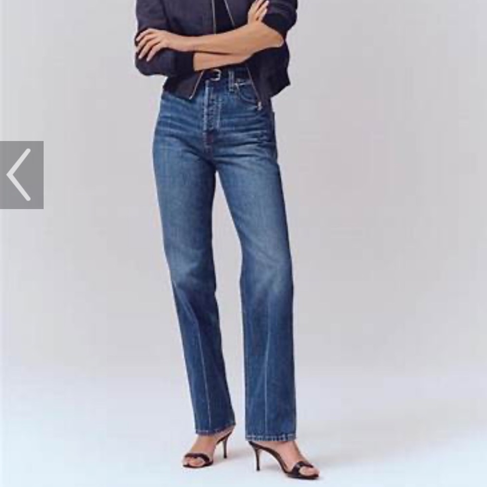 Alex Mill Blue Straight Leg Jeans